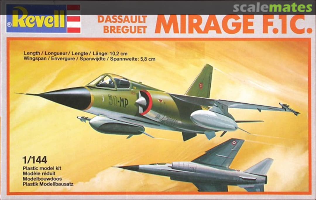 Boxart Dassault Mirage F1C 4005 Revell