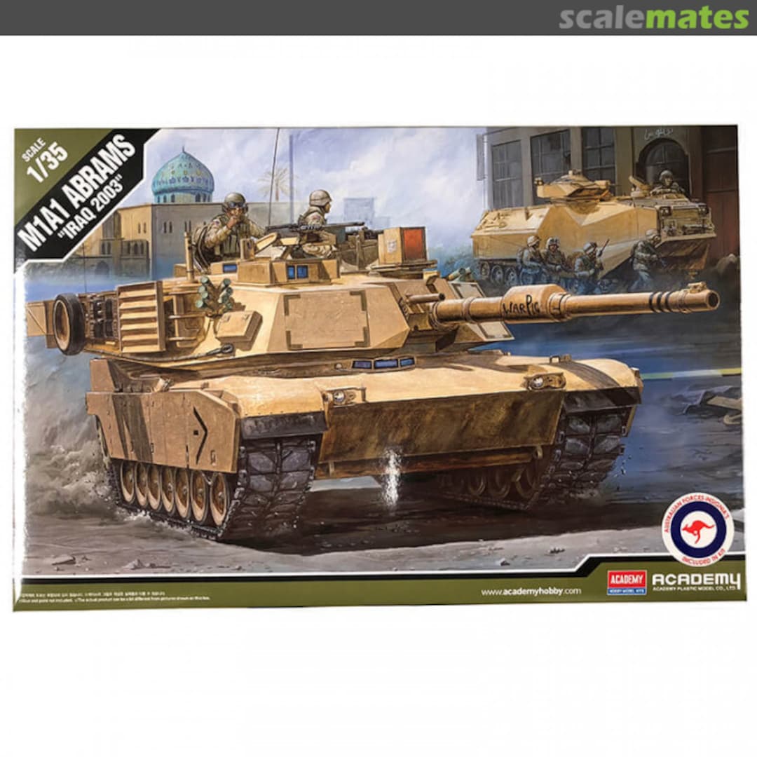 Boxart M1A1 Abrams 13202 Academy Boxart M1A1 Abrams 13202 Academy