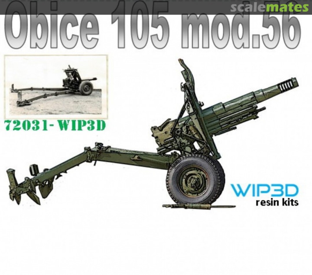 Boxart Howitzer 105/14 mod.56 72031-WIP3D WIP3D Boxart Howitzer 105/14 mod.56 72031-WIP3D WIP3D
