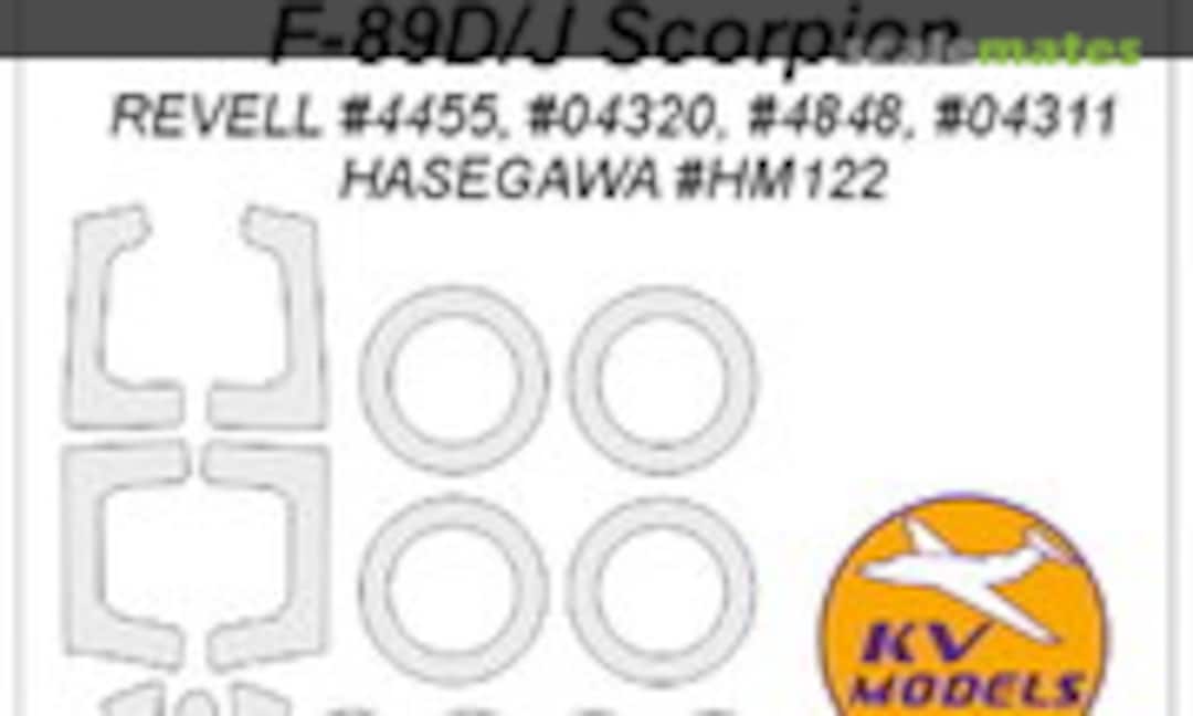 1:72 F-89D/J Scorpion (KV Models 72855) 72855