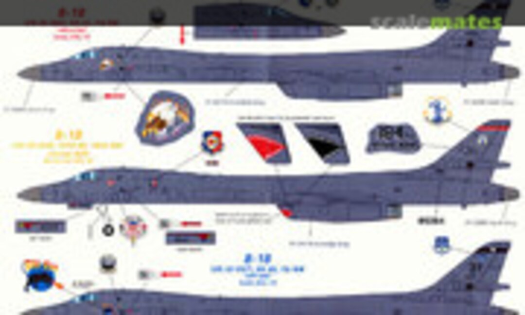 1:72 B-1B: Painted Bones Part 3 (Cutting Edge Modelworks CED72178) CED72178