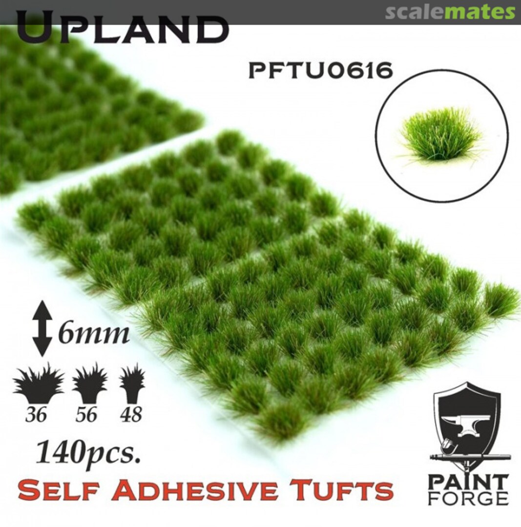 Boxart Upland Grass Tufts 6mm (140szt) PFTU0616 Paint Forge Boxart Upland Grass Tufts 6mm (140szt) PFTU0616 Paint Forge