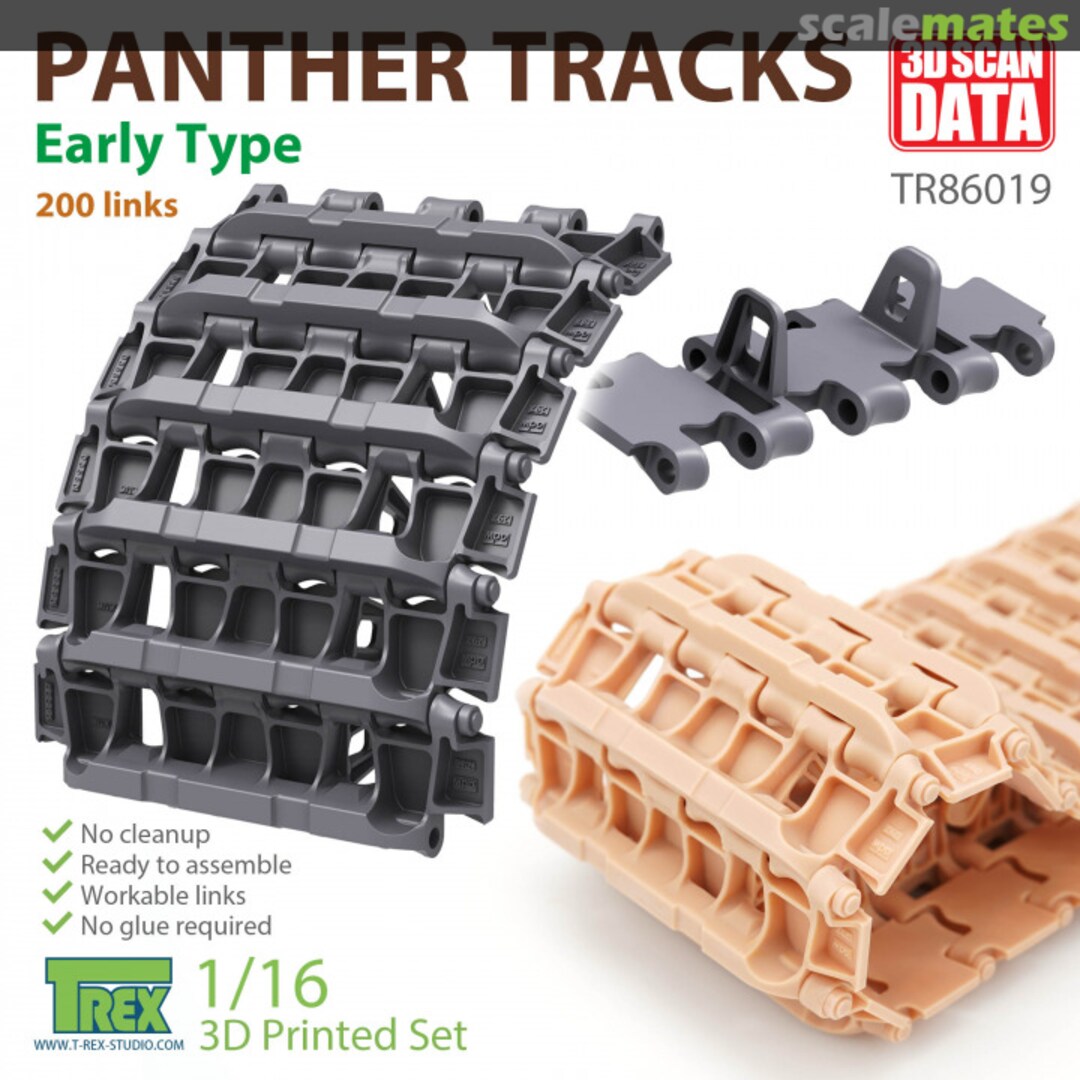 Boxart Panther Tracks Early Type TR86019 T-Rex Studio Boxart Panther Tracks Early Type TR86019 T-Rex Studio