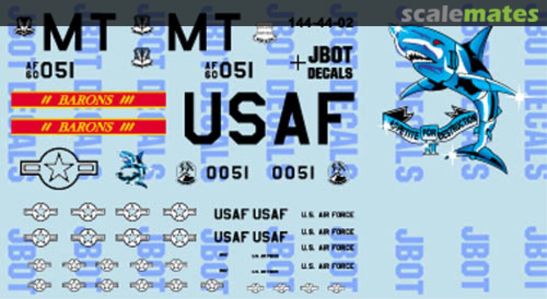 Boxart B-52H "Appetite for Destruction II" 44-03-72 JBOT Decals Boxart B-52H "Appetite for Destruction II" 44-03-72 JBOT Decals