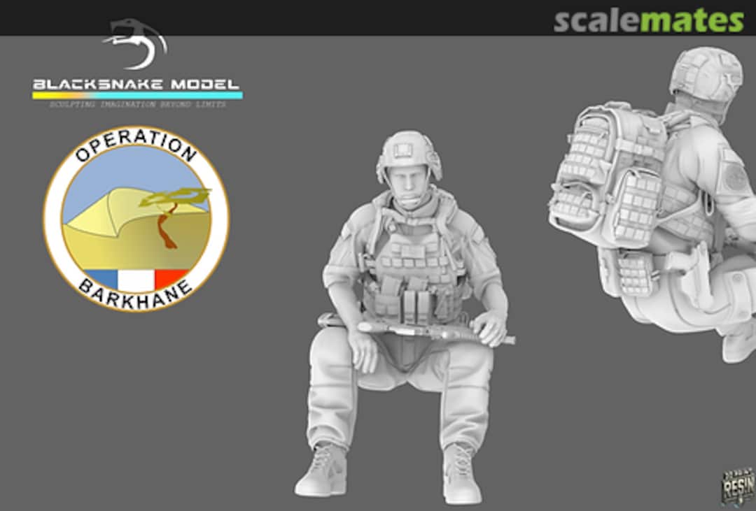 Boxart Figurine 08 Operation Barkhane FR-08 BlackSnake Model Boxart Figurine 08 Operation Barkhane FR-08 BlackSnake Model