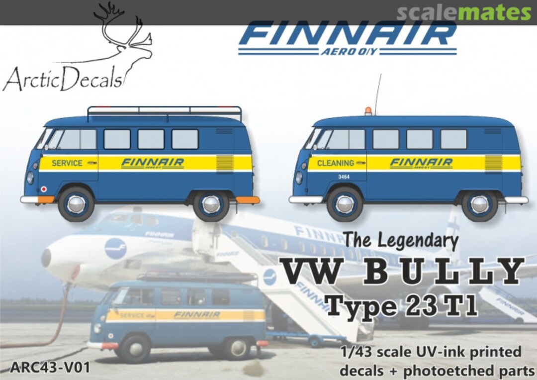 Boxart VW Type 23 T1 ARC43-V01 Arctic Decals Boxart VW Type 23 T1 ARC43-V01 Arctic Decals
