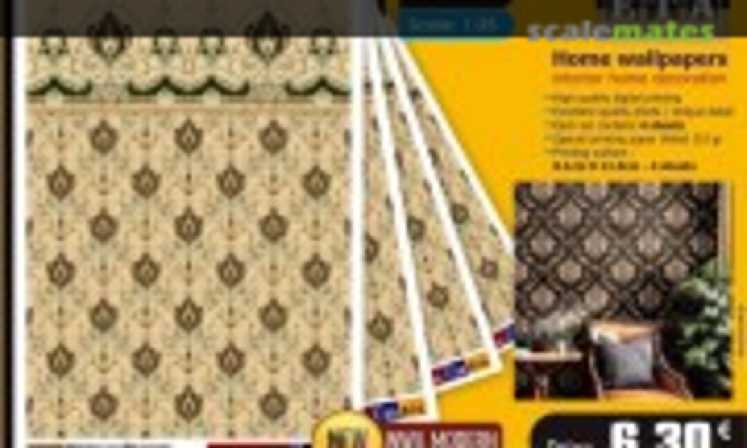 1:35 Home wallpapers (ETA Diorama Accessories 816) 816