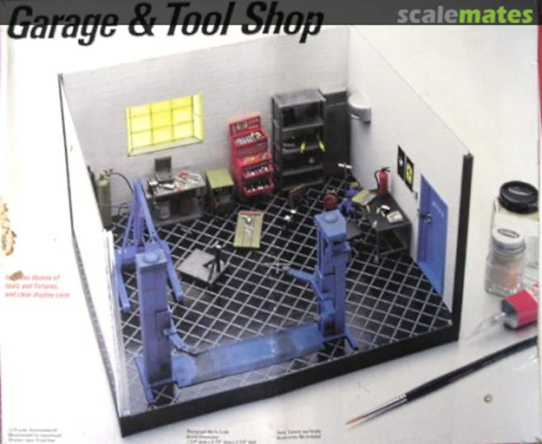 Boxart Garage & Tool Shop 430 Testors Fujimi Boxart Garage & Tool Shop 430 Testors Fujimi