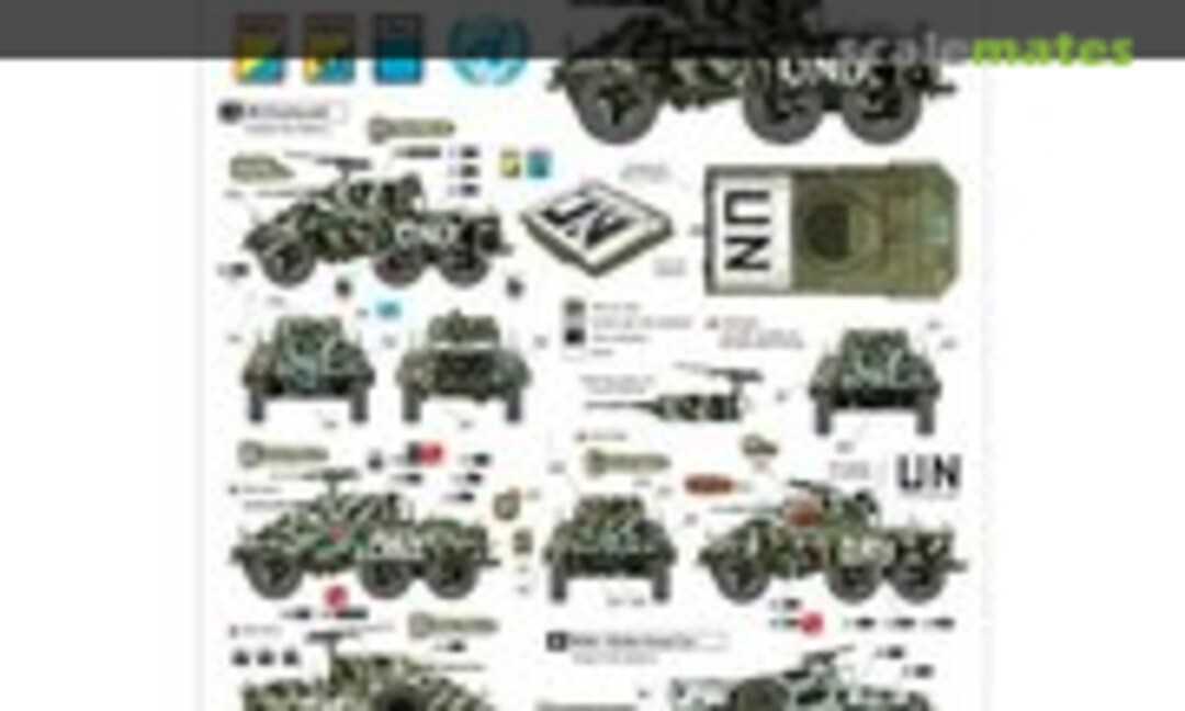 1:35 Congo Crisis (1960s) - Swedish AFV (Star Decals 35-984) 35-984