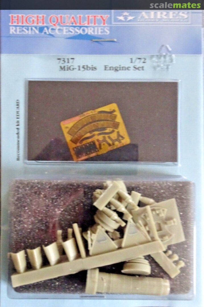 Boxart MiG-15bis Engine Set 7317 Aires Boxart MiG-15bis Engine Set 7317 Aires