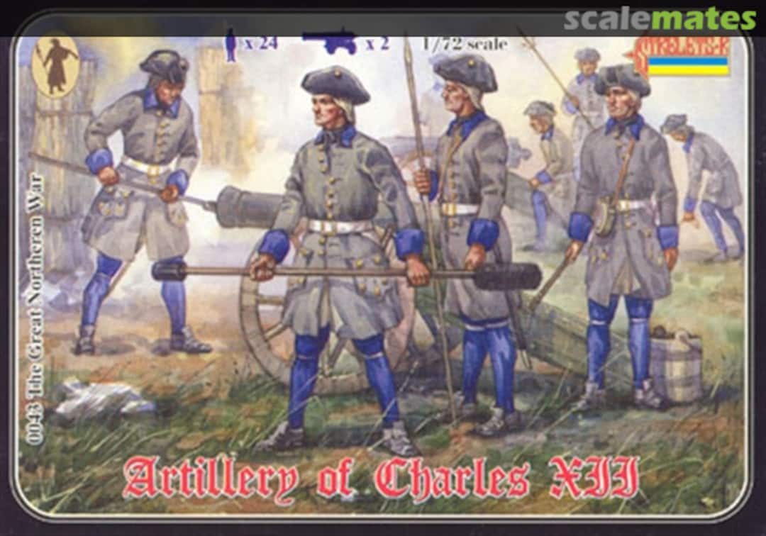 Boxart Artillery of Charles XII 043 Strelets-R Boxart Artillery of Charles XII 043 Strelets-R