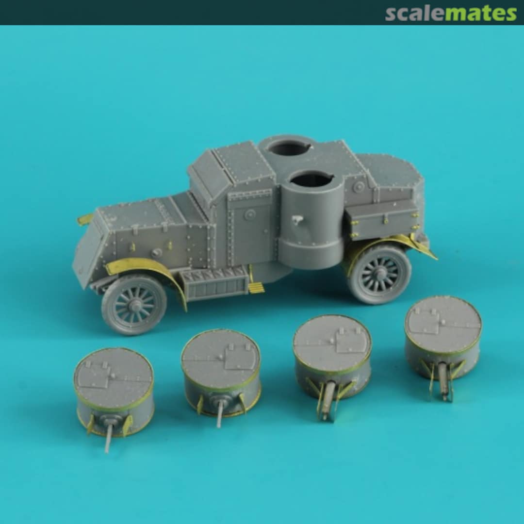 Boxart Detail set for Master Box model kit British Armored car Austin MkIV NS72124 North Star Boxart Detail set for Master Box model kit British Armored car Austin MkIV NS72124 North Star