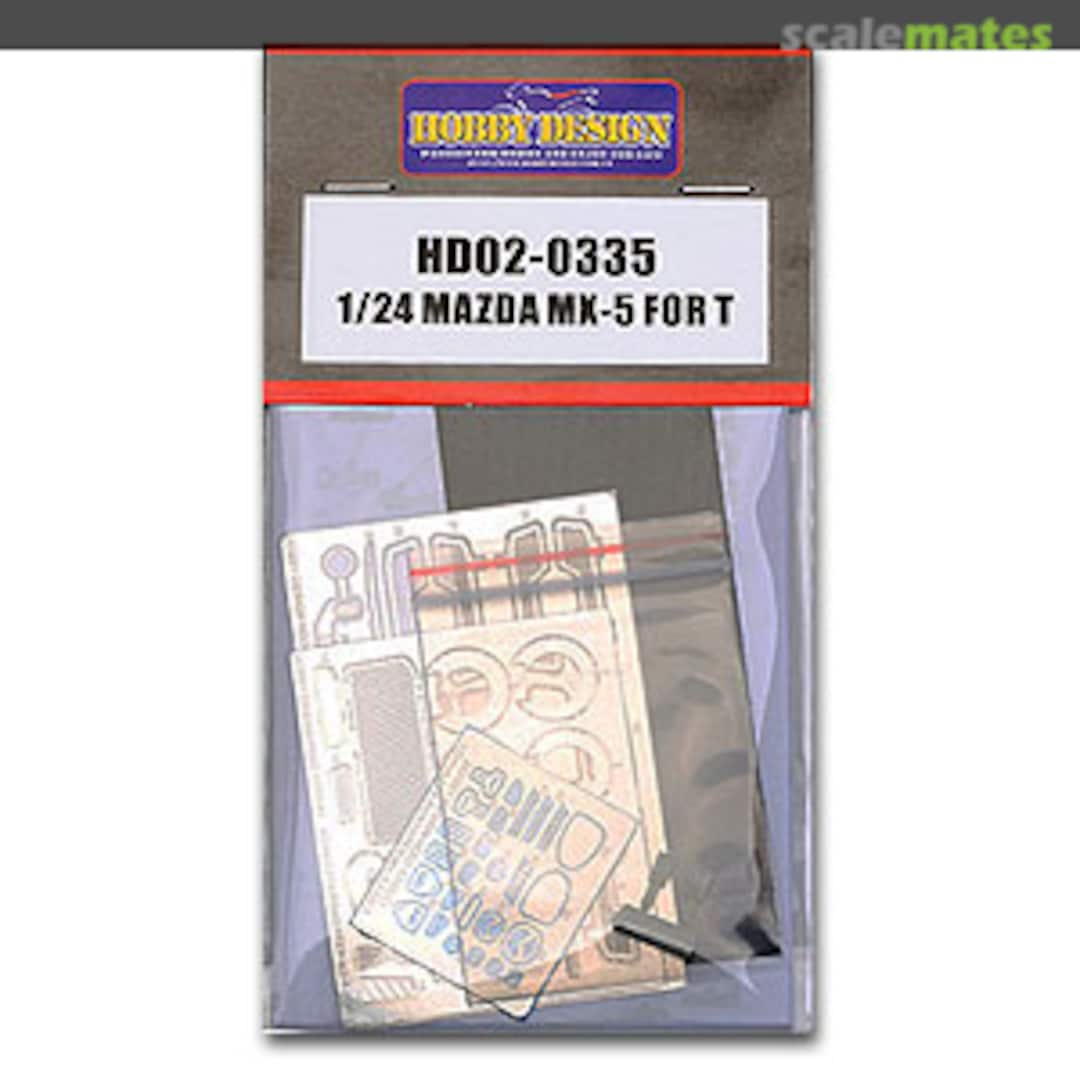 Boxart Mazda MX-5 Detail Parts HD02-0335 Hobby Design Boxart Mazda MX-5 Detail Parts HD02-0335 Hobby Design