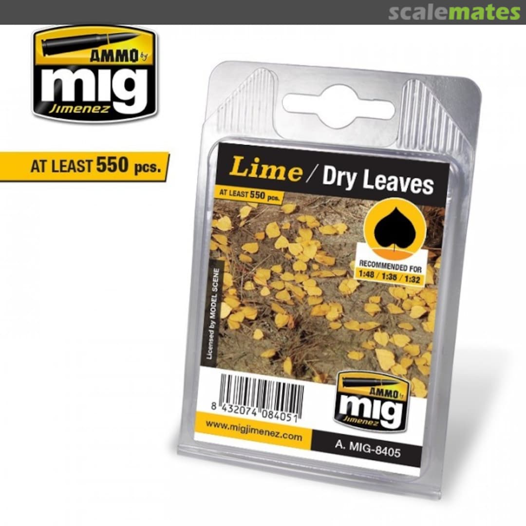 Boxart Lime /Dry Leaves A.MIG-8405 Ammo by Mig Jimenez Boxart Lime /Dry Leaves A.MIG-8405 Ammo by Mig Jimenez