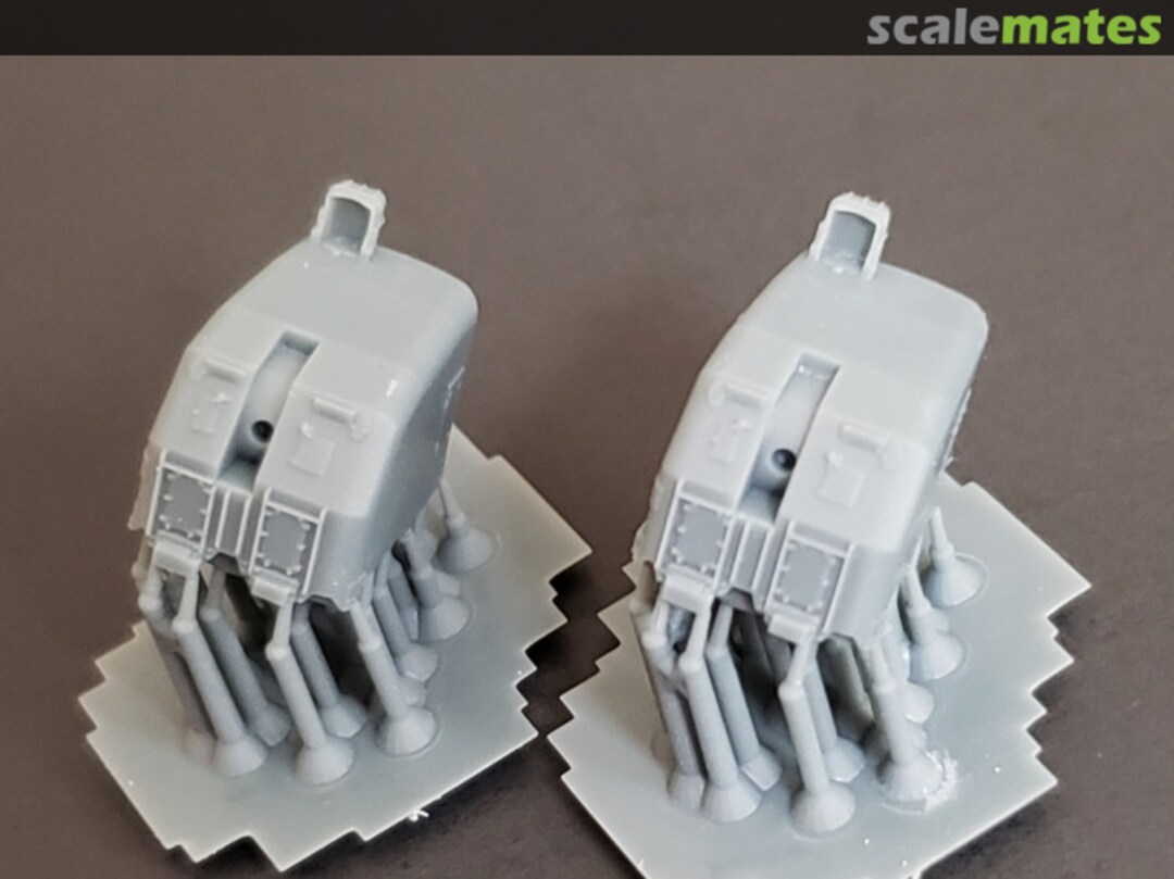 Boxart Fletcher-class 5"/38 cal. "Double-knuckle" Mounts (Turrets) 350-5in.2knuckle Model Monkey Boxart Fletcher-class 5"/38 cal. "Double-knuckle" Mounts (Turrets) 350-5in.2knuckle Model Monkey