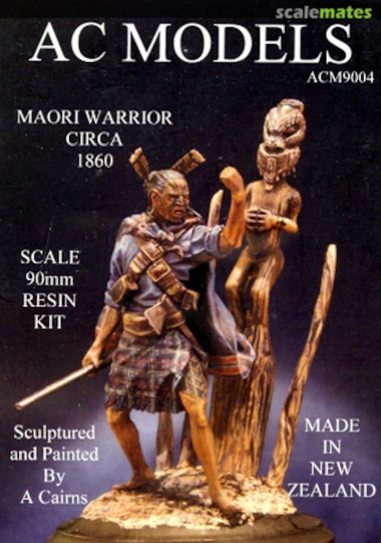Boxart Maori warrior circa 1860 ACM9004 AC Models