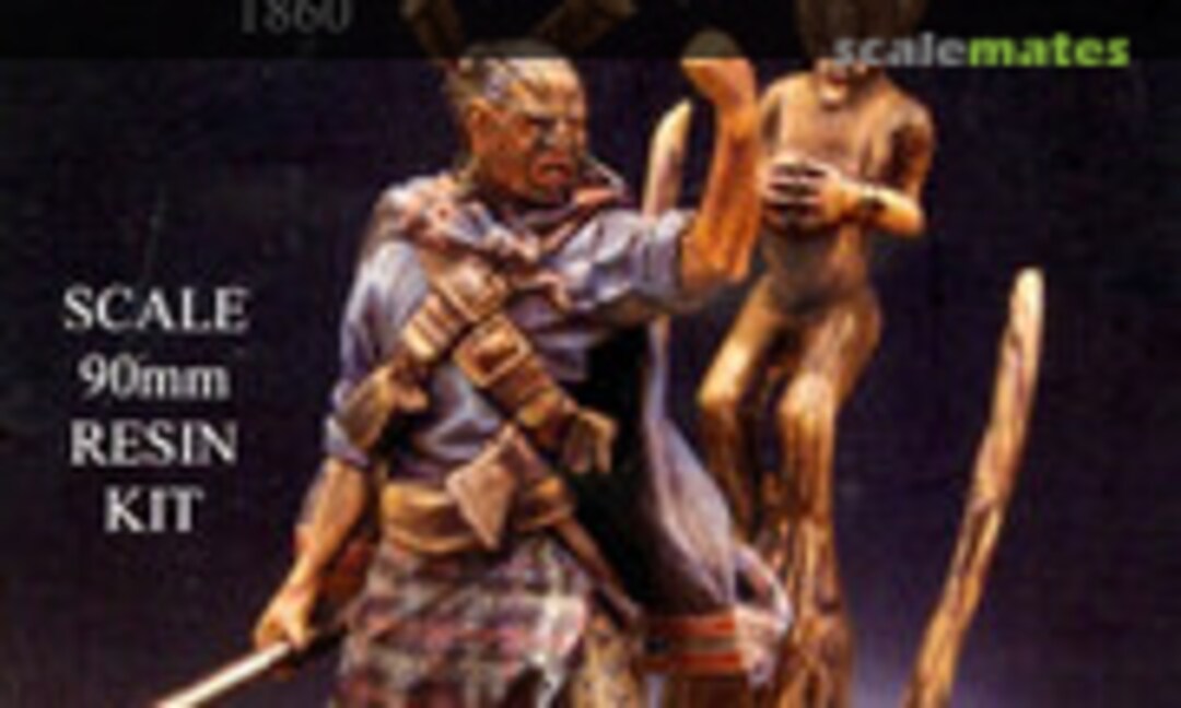 90mm Maori warrior circa 1860 (AC Models ACM9004) ACM9004