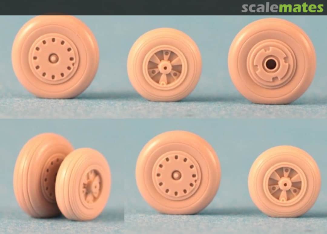 Boxart Weighted Wheels for Yak-38 Forger Kits R091 Royale Resin Boxart Weighted Wheels for Yak-38 Forger Kits R091 Royale Resin