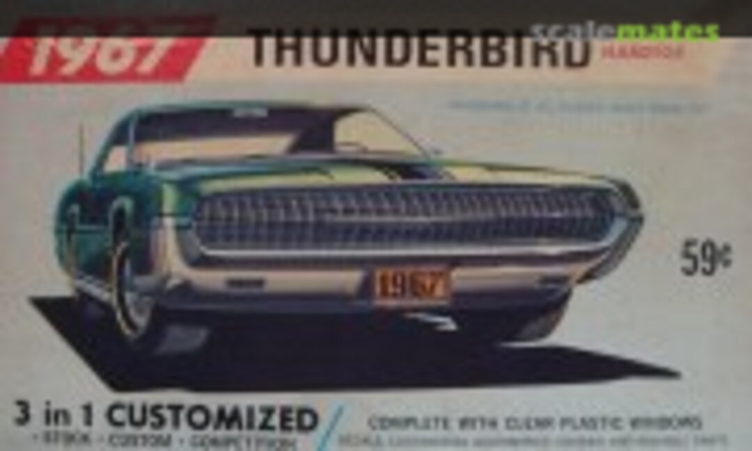 1:32 1967 Thunderbird Hardtop (Palmer Plastics 6751)