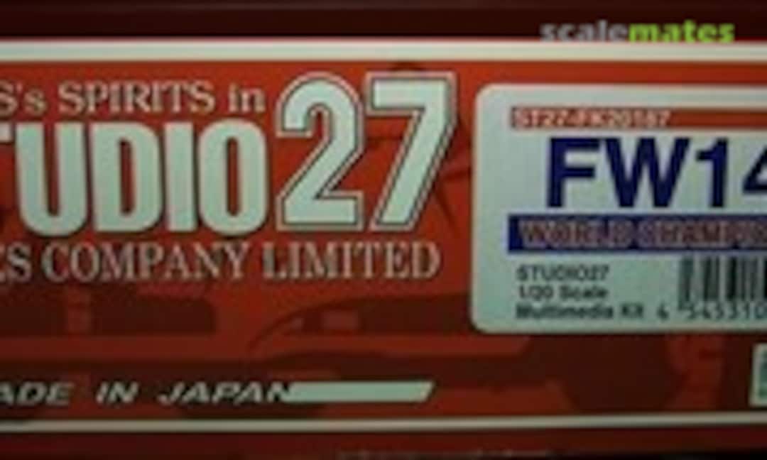 1:20 Williams FW14B (Studio27 ST27-FK20187)