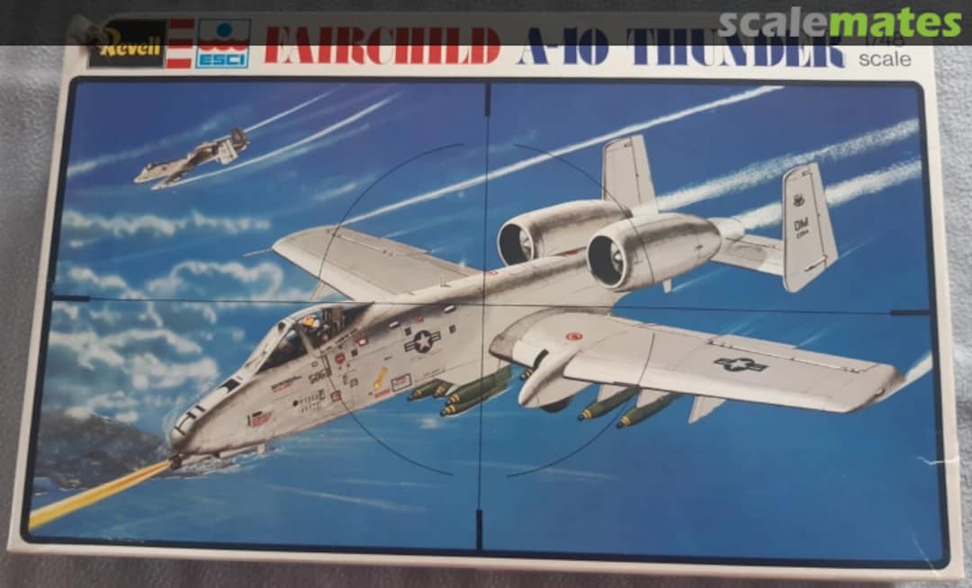 Boxart Fairchild A-10 Thunder H-2234 Revell/ESCI
