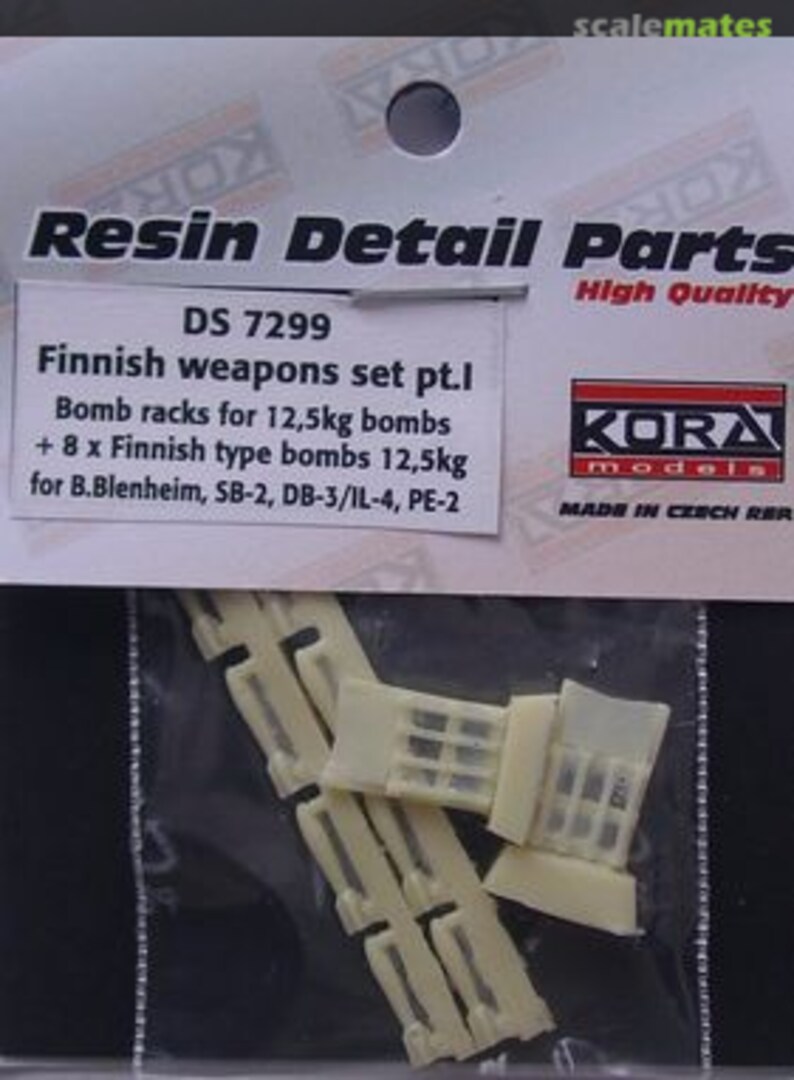 Boxart Finnish weapons set pt.I DS7299 Kora Models