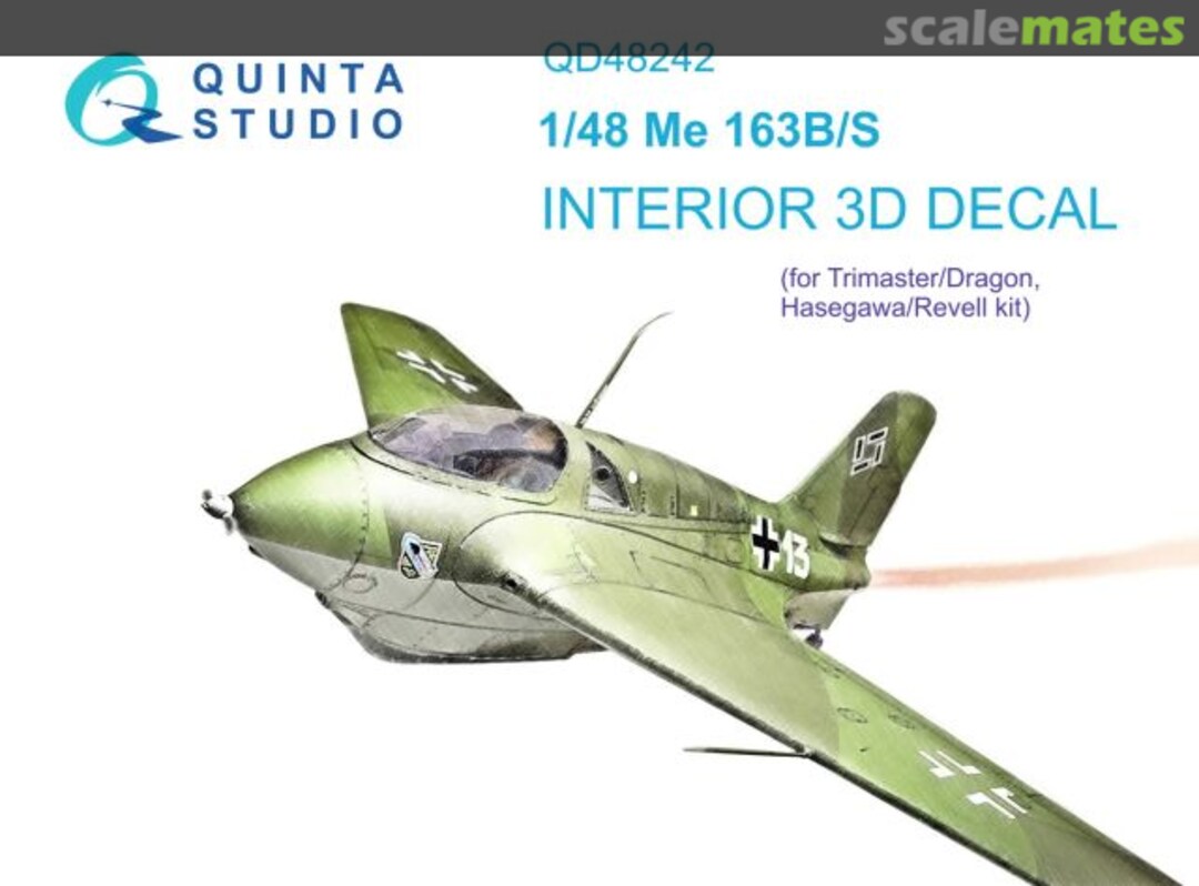 Boxart Me 163B/S interior 3D decals QD48242 Quinta Studio Boxart Me 163B/S interior 3D decals QD48242 Quinta Studio