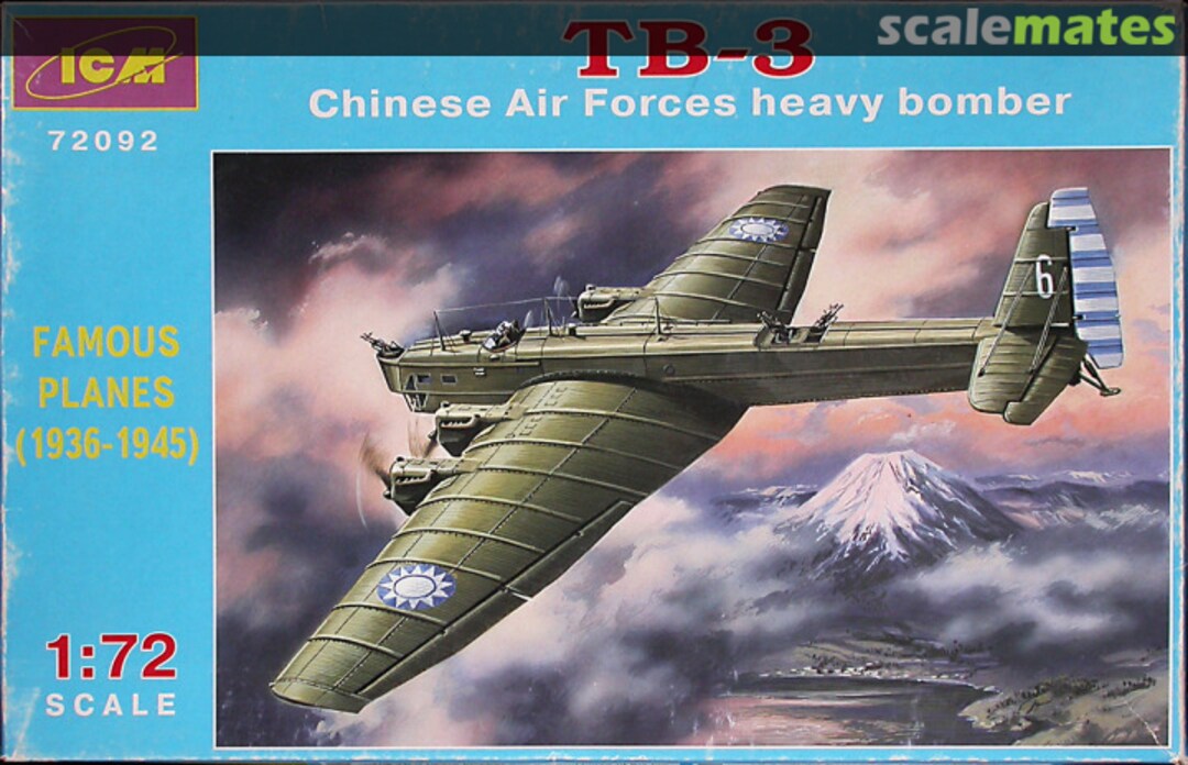 Boxart TB-3 72092 ICM Boxart TB-3 72092 ICM