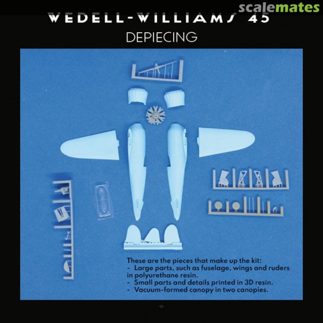 Contents Wedell-Williams 45 AR.721600 Dekno Models Contents Wedell-Williams 45 AR.721600 Dekno Models