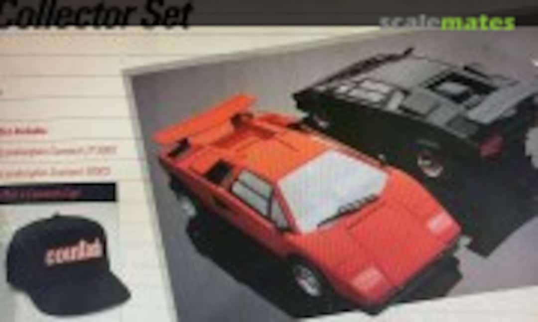 1:24 Lamborghini Countach Collector Set (Testors Fujimi 4000)