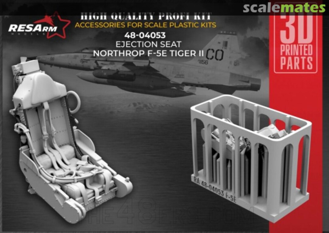 Boxart F-5E Tiger II ejection seat 48-04053 RESArm Boxart F-5E Tiger II ejection seat 48-04053 RESArm