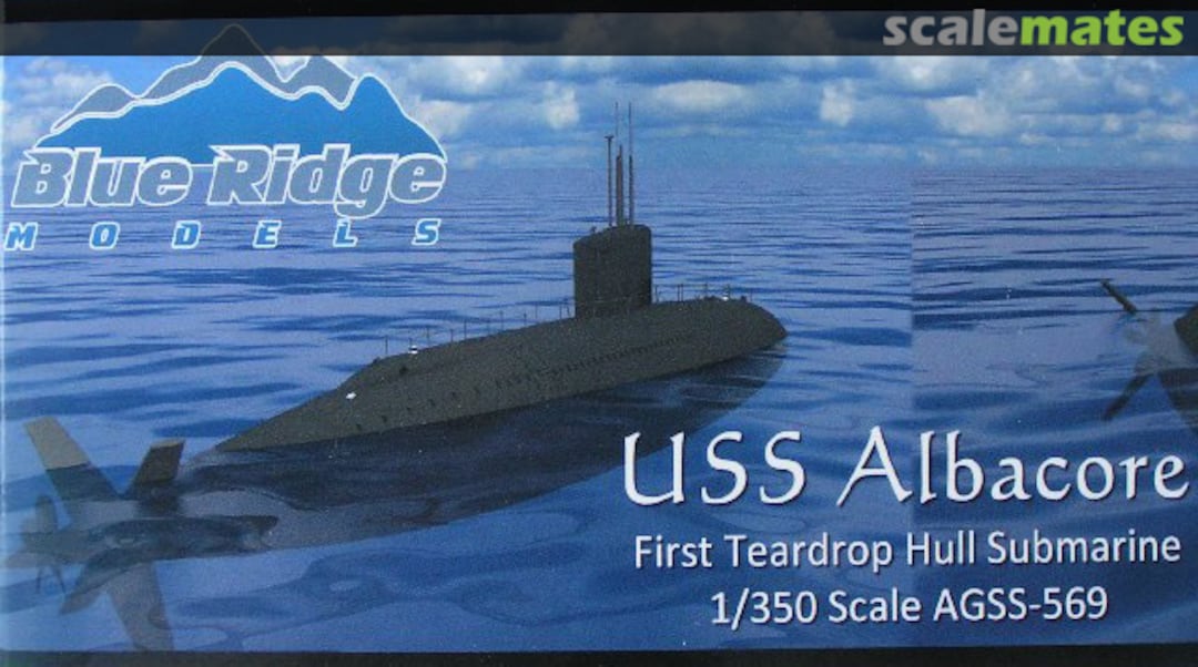 Boxart USS Albacore AGSS-569 BRM-35004 Blue Ridge Models Boxart USS Albacore AGSS-569 BRM-35004 Blue Ridge Models