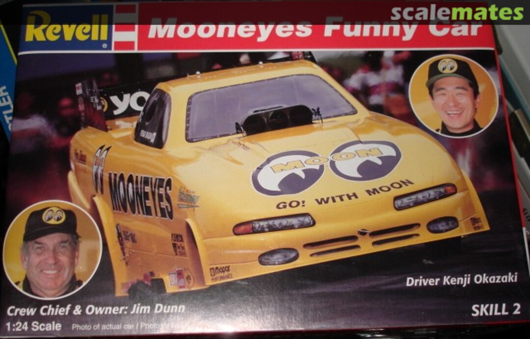 Boxart Mooneyes Funny Car 7624 Revell Boxart Mooneyes Funny Car 7624 Revell