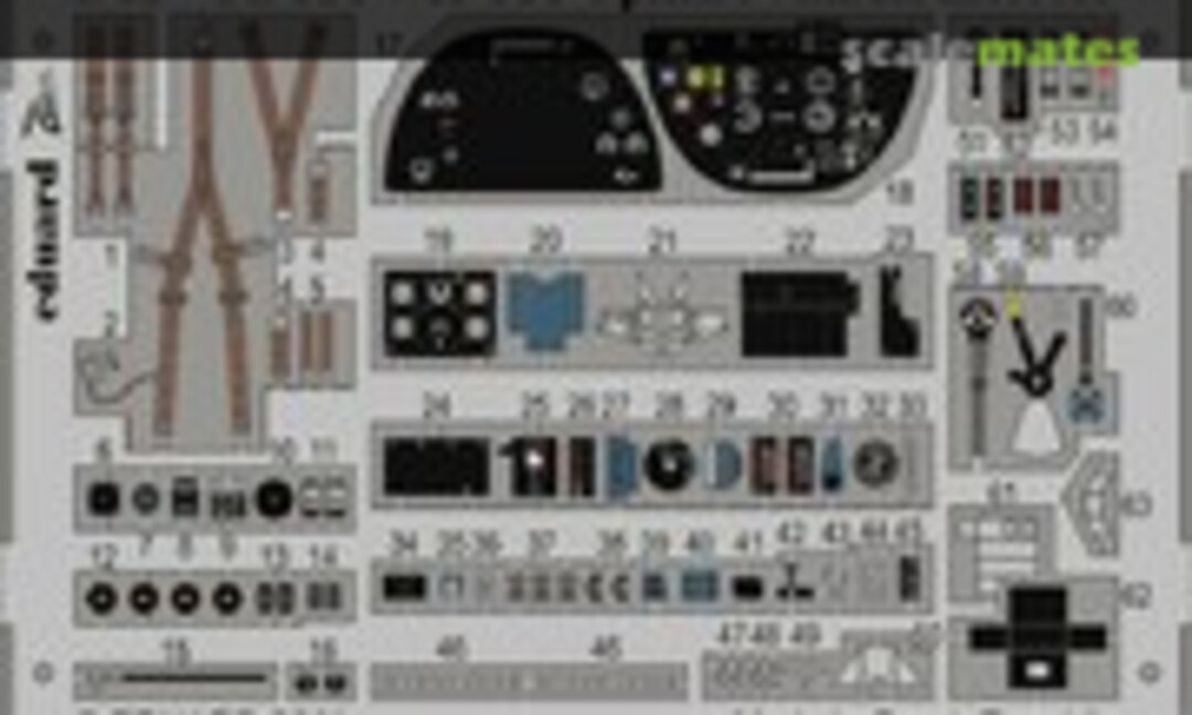 1:48 Spitfire Mk.XII interior S.A. (Eduard FE586) FE586