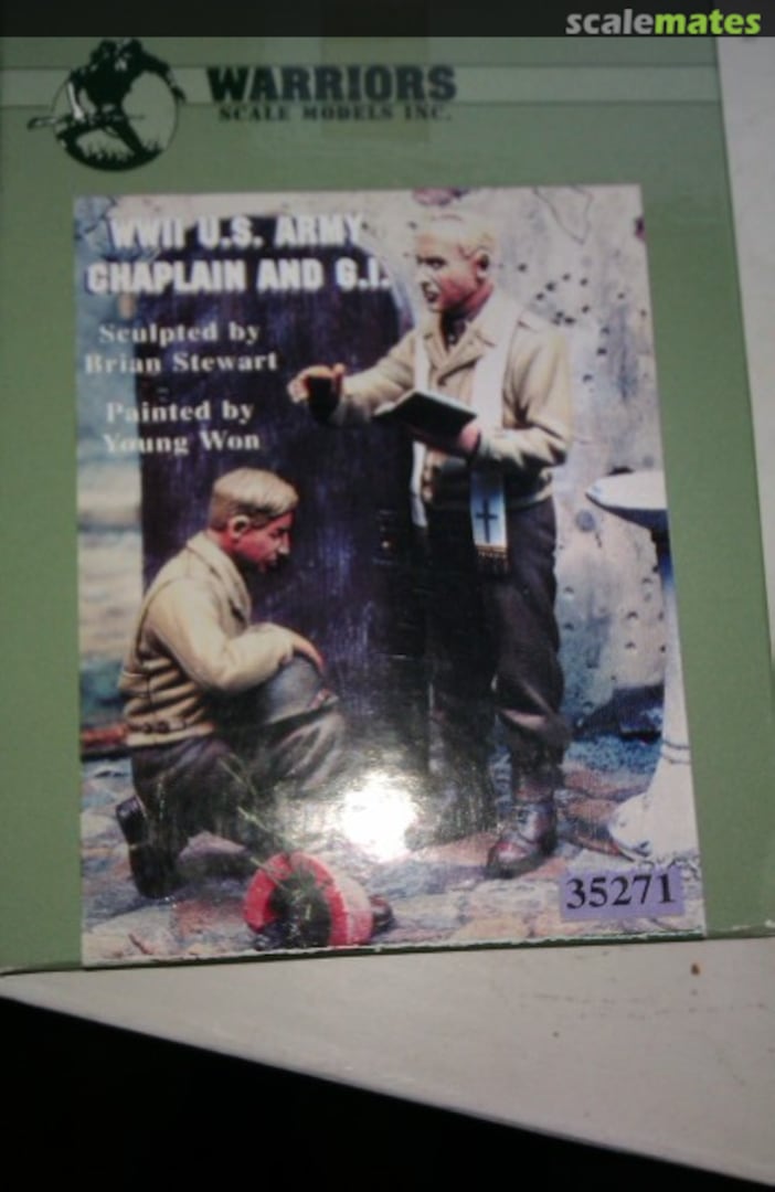 Boxart U.S. Chaplain & GI WWII 35271 Warriors Boxart U.S. Chaplain & GI WWII 35271 Warriors