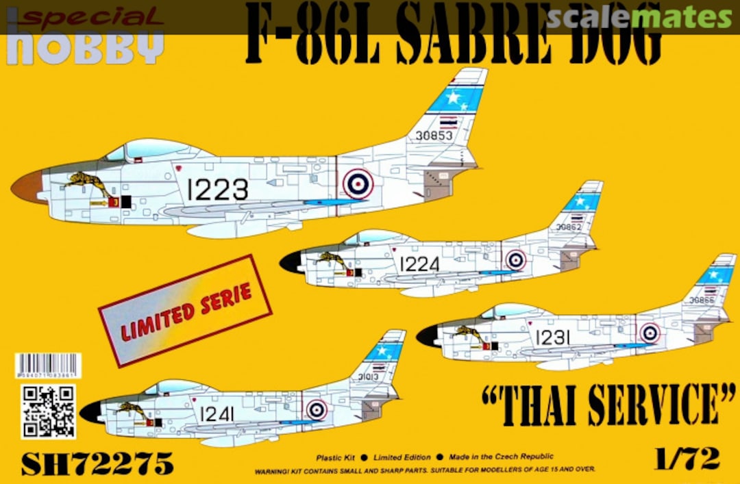 Boxart F-86L Sabre Dog SH72275 Special Hobby Boxart F-86L Sabre Dog SH72275 Special Hobby