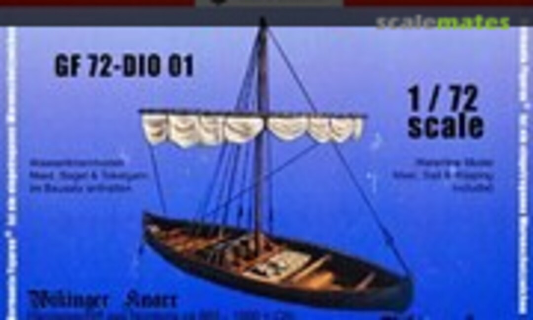 Wikinger Knarr (Germania Figuren GF72-DIO01)