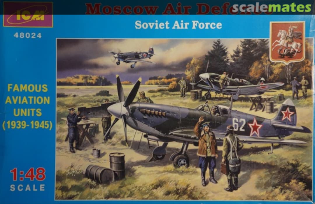 Boxart Moscow Air Defence - Soviet Air Force 48024 ICM Boxart Moscow Air Defence - Soviet Air Force 48024 ICM