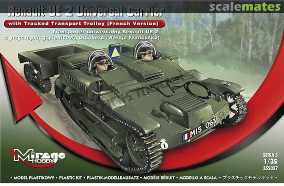Boxart Renault UE 2 Universal Carrier 355027 Mirage Hobby