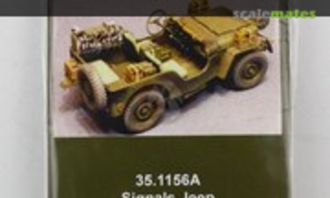 1:35 Airborne Jeep "Signals" Conversion Set for Bronco kit (Resin+PE) (Resicast 35.1156A) 35.1156A