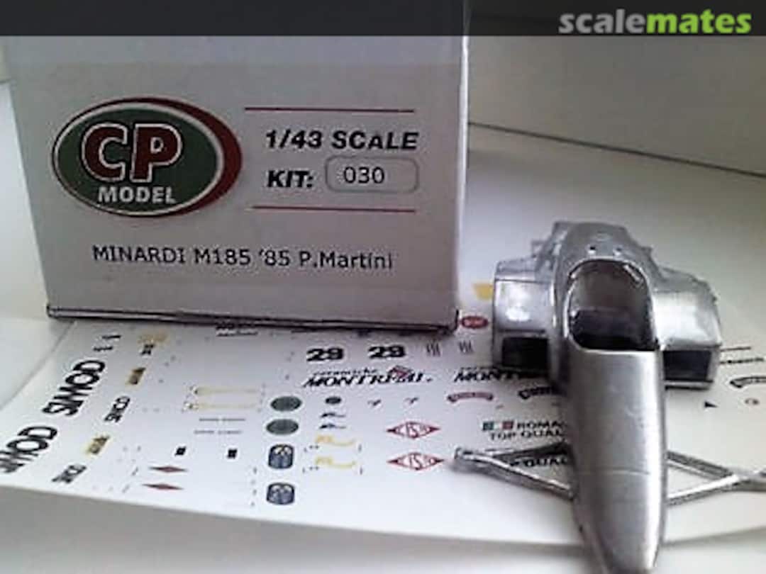 Boxart Minardi M185 CPM030 CP Model Boxart Minardi M185 CPM030 CP Model