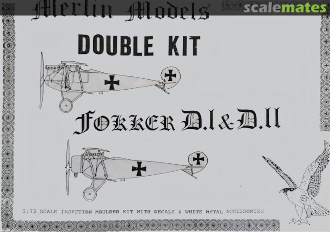 Boxart Fokker D.I & D.II  Merlin Models