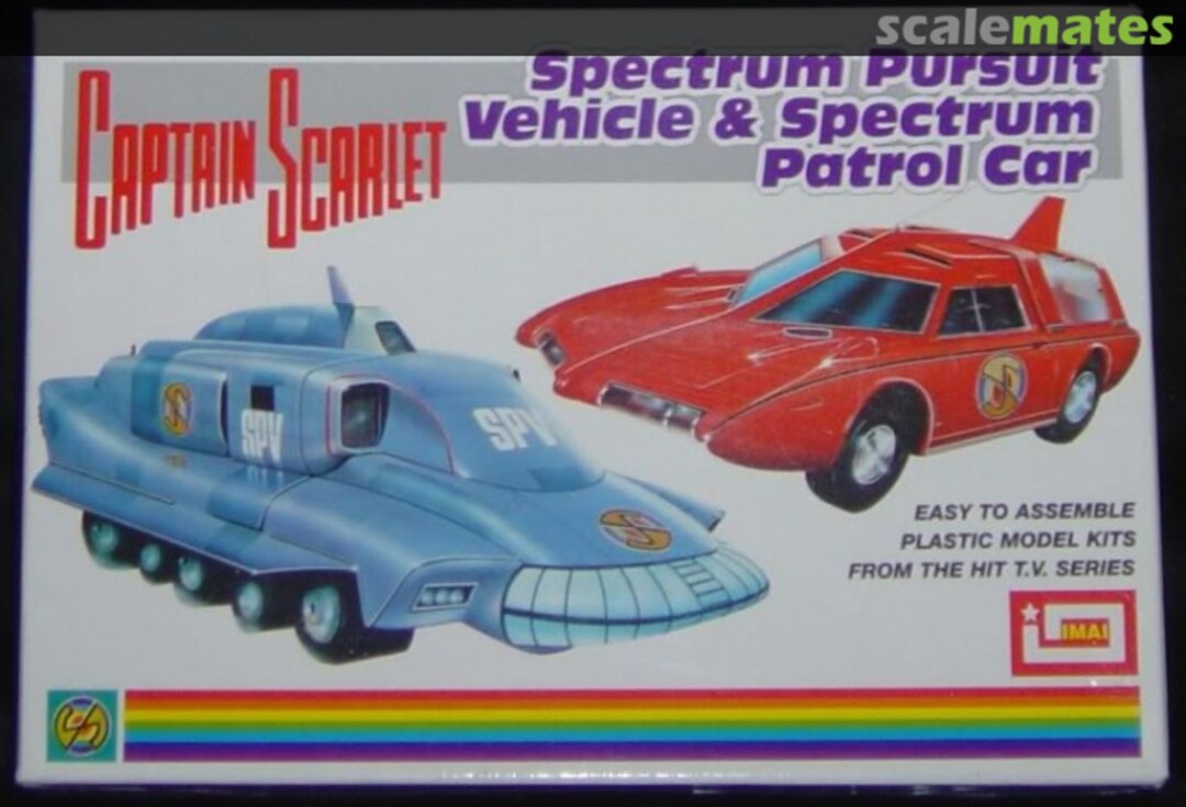 Boxart Spectrum Pursuit Vehicle & Spectrum Patrol Car B-1202 IMAI Boxart Spectrum Pursuit Vehicle & Spectrum Patrol Car B-1202 IMAI