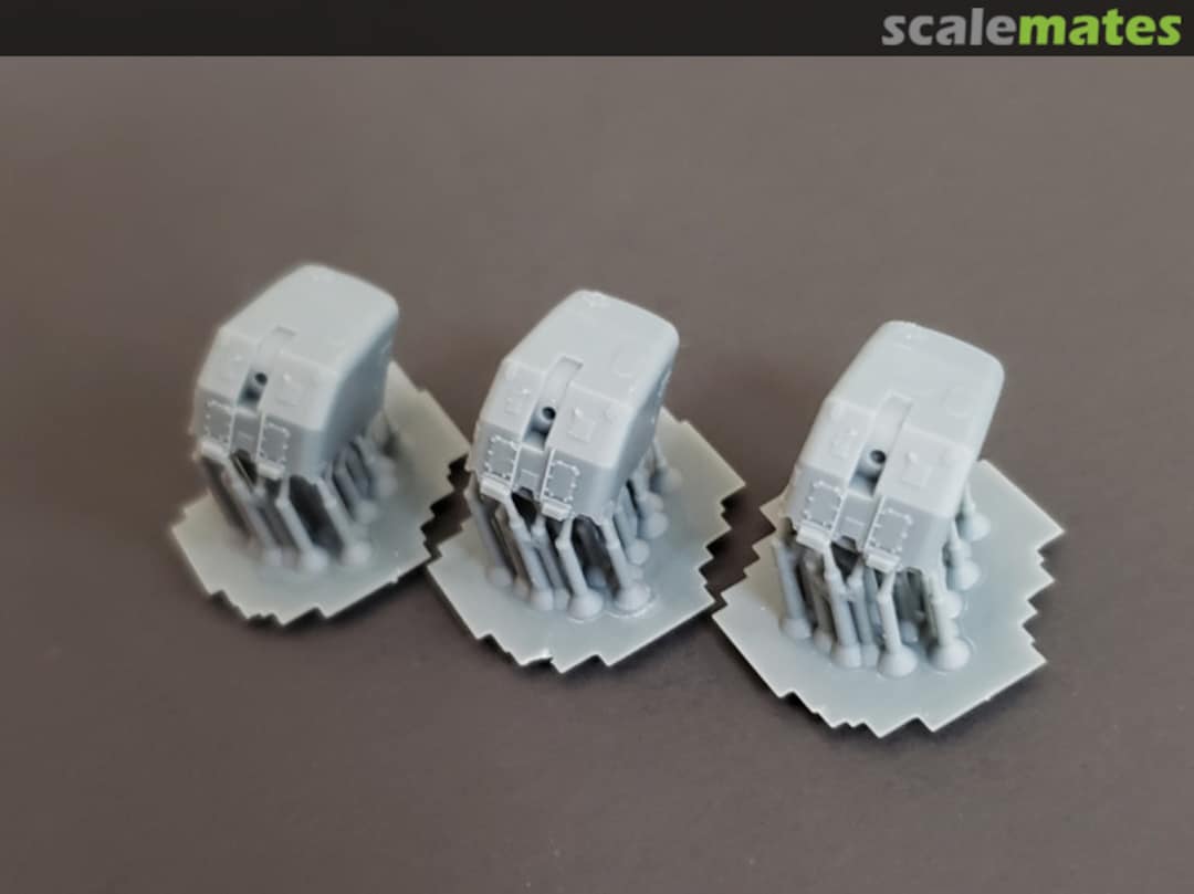 Boxart Fletcher-class 5"/38 cal. "Single Knuckle" Mounts (Turrets) 350-5in.1knuckle Model Monkey Boxart Fletcher-class 5"/38 cal. "Single Knuckle" Mounts (Turrets) 350-5in.1knuckle Model Monkey