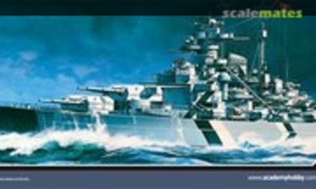 1:800 Tirpitz (Static) (Academy 14219)