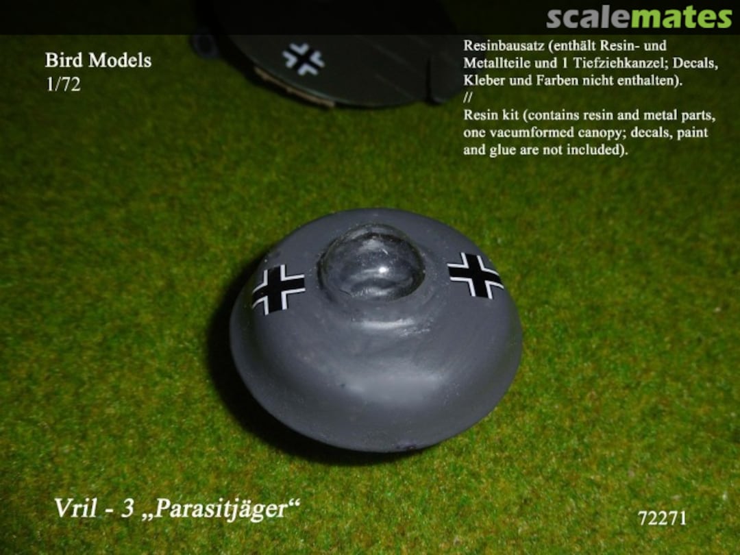 Boxart Vril - 3 "Parasitjäger" 72271 Bird Models Boxart Vril - 3 "Parasitjäger" 72271 Bird Models