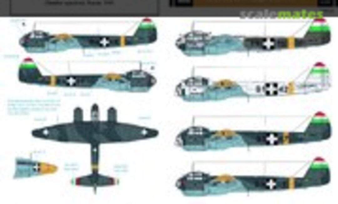 1:48 Junkers Ju-88 in Hungarian Service (SBS Model D48022) D48022