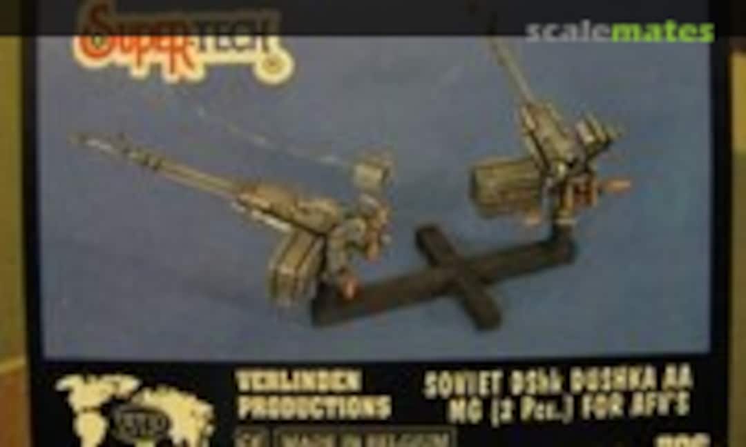 1:35 SOVIET DShk DUSHKA AA MACHINE GUNS (x2) (Verlinden Productions 706) 706