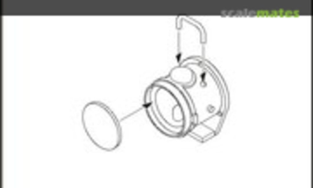 1:35 lokomotiv.and vagon Lamps 1950 (CMK B35030) B35030