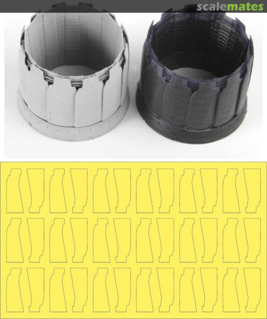 Boxart F-15 K/SG GE Exhaust Nozzle Set (Opened) MA-48035 KA Models Boxart F-15 K/SG GE Exhaust Nozzle Set (Opened) MA-48035 KA Models